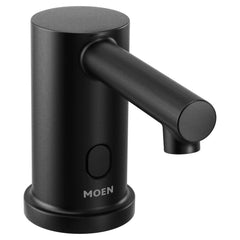 MOEN Moen 8560BL M-Power 1500mL Deck Mount Cast Brass Soap Dispenser in Matte Black