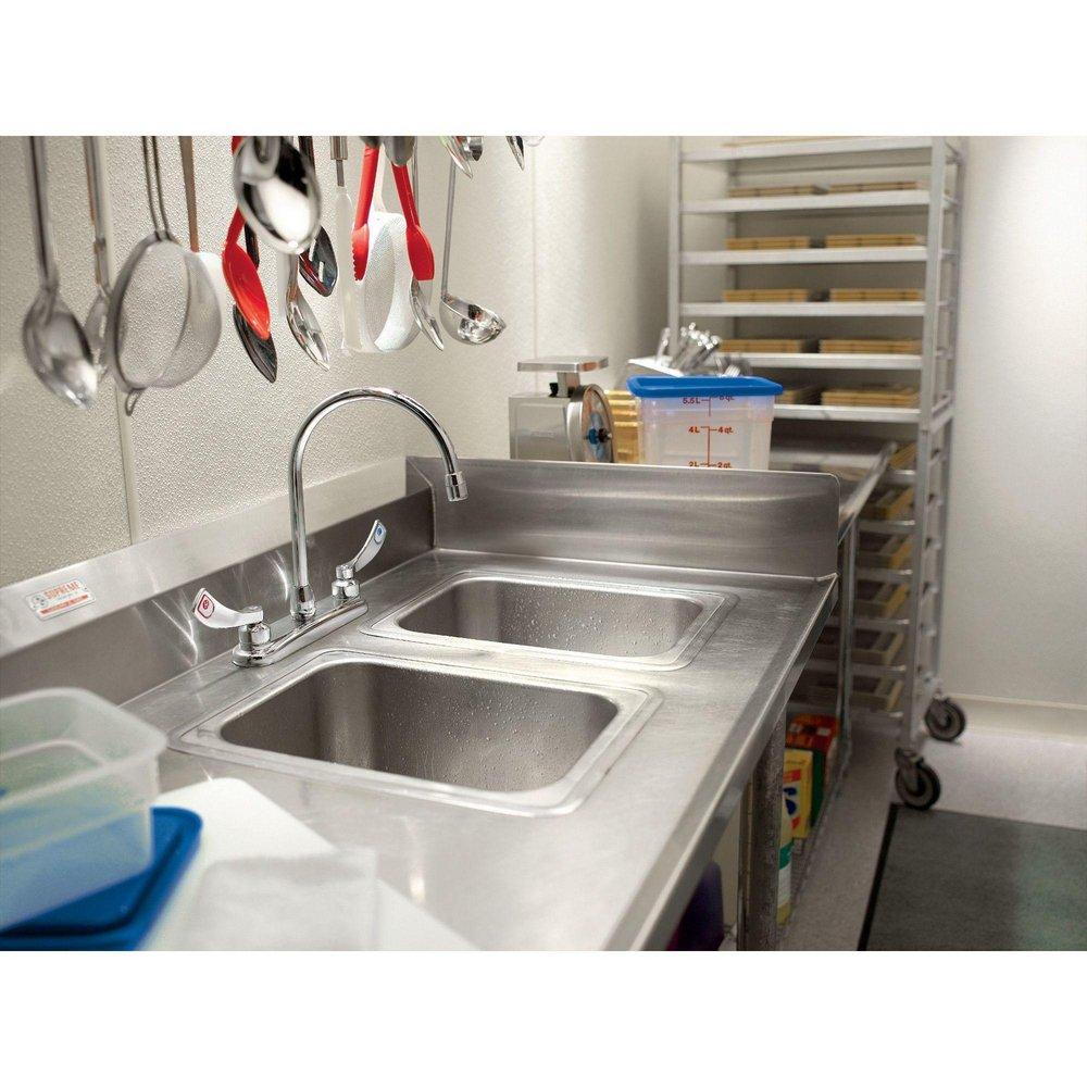 MOEN Moen 8289 M-DURA Two Handle Kitchen Faucet in Chrome