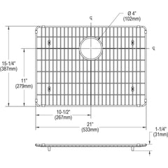 ELKAY Elkay CTXBG2115 Crosstown 21 x 15-1/4 in. Bottom Grid