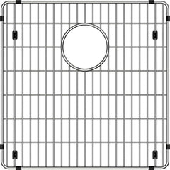 ELKAY Elkay CTXBG1515 Crosstown 15-1/2 x 15-1/2 x 1-1/4 Bottom Grid