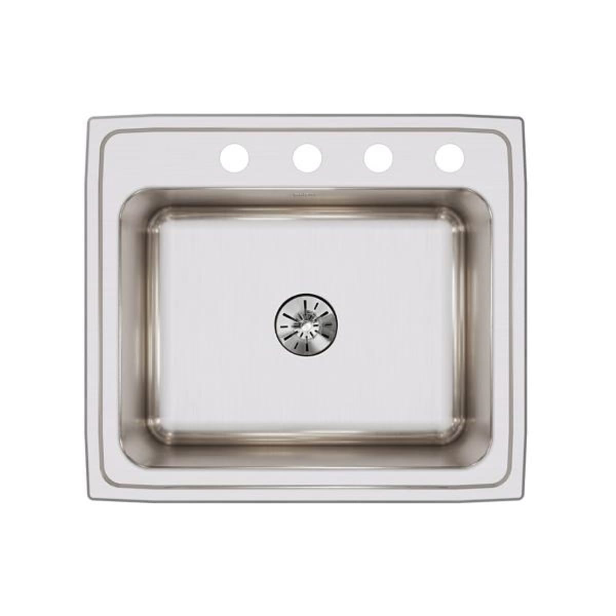 ELKAY Elkay DLR252210PD4 Lustertone Classic Stainless Steel Drop-In Sink