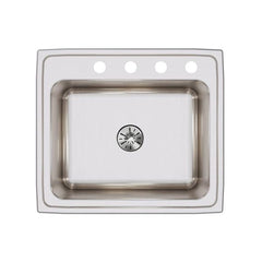 ELKAY Elkay DLR252210PD4 Lustertone Classic Stainless Steel Drop-In Sink