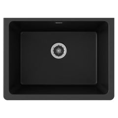 ELKAY Elkay ELGU251912PDBK0 Quartz Classic 25 x 18-1/2 x 11-13/16 Undermount Laundry Sink with Perfect Drain Black