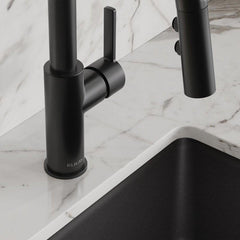 ELKAY Elkay LKAV3032MB Avado Single Handle Pull Down Bar Faucet in Matte Black