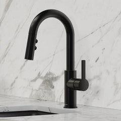 ELKAY Elkay LKAV3032MB Avado Single Handle Pull Down Bar Faucet in Matte Black