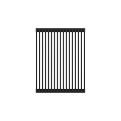ELKAY Elkay LKDR1317RU Crosstown Silicone Drying Rack Black