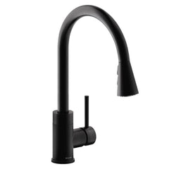 ELKAY Elkay LKAV3031MB Avado Single Hole Kitchen Faucet with Pull-down Spray and Forward Only Lever Handle Matte Black