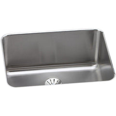ELKAY Elkay ELUH231710PD Lustertone Classic Stainless Steel 25-1/2 x 19-1/4 x 10, Single Bowl Undermount Sink with Perfect Drain