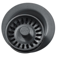 ELKAY Elkay LKQD35GY Plastic Disposer Flange with Basket Strainer and Stopper Dusk Gray