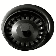 ELKAY Elkay LKQD35CA Plastic Disposer Flange with Basket Strainer and Stopper in Caviar