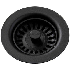 ELKAY Elkay LKQS35CA Plastic Disposer Flange with Basket Strainer and Stopper in Caviar