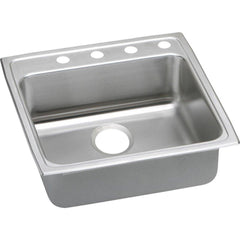 ELKAY Elkay LRADQ2222552 22 X 22 2 Hole SR Stainless Steel Clip Sink Right Hand