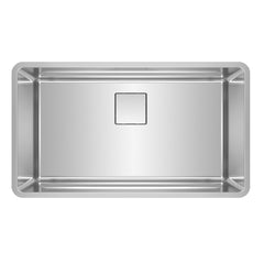 FRANKE Franke PTX110-31-WKC Pescara 32.5-in. x 18.5-in. 18 Gauge Stainless Steel Undermount Single Bowl Kitchen Sink