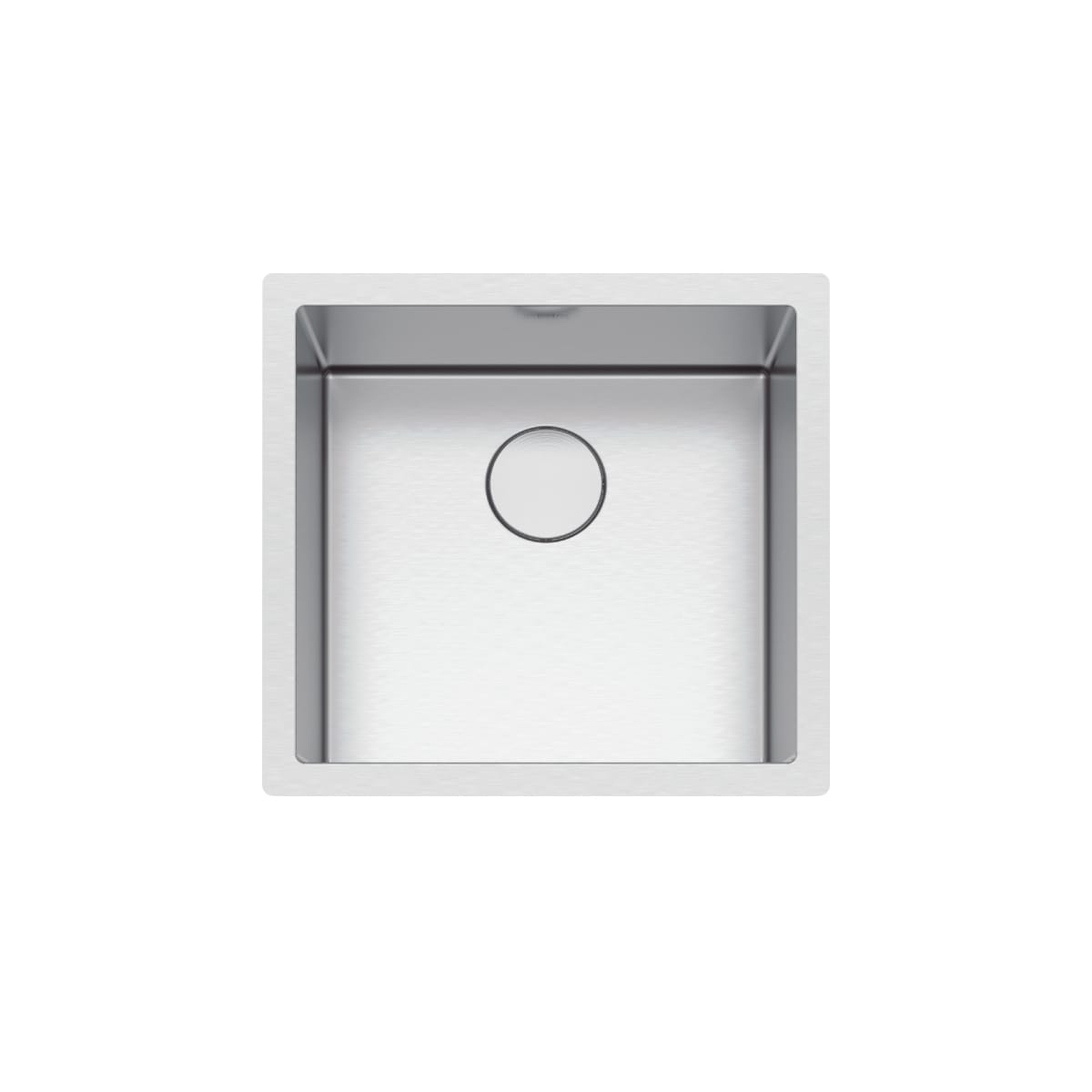 FRANKE Franke PS2X110-18 Professional 2 20-1/2 x 19-1/2 in. No-Hole Single Bowl Undermount Kitchen Sink