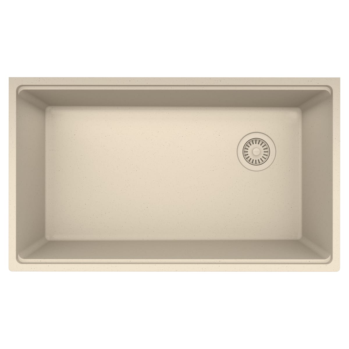 FRANKE Franke MAG11031OW-CHA Maris Undermount 33 x 19-5/16 in. Granite Single Bowl Kitchen Sink in Champagne