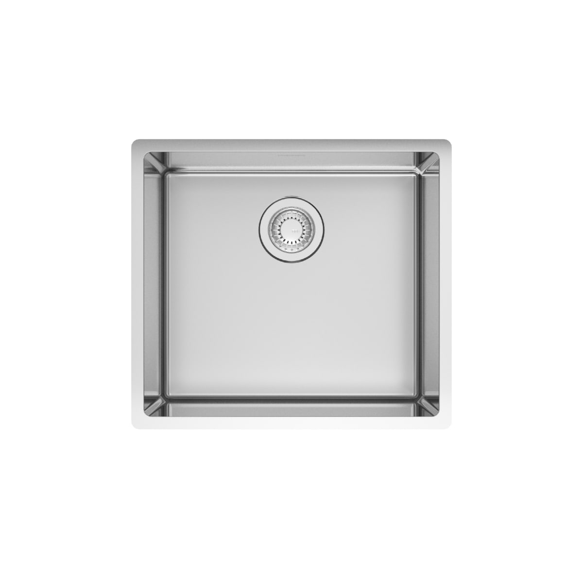 FRANKE Franke CUX11019 Cube 19-9/16 x 17-3/4 in. No Hole Stainless Steel 1 Bowl Undermount Kitchen Sink