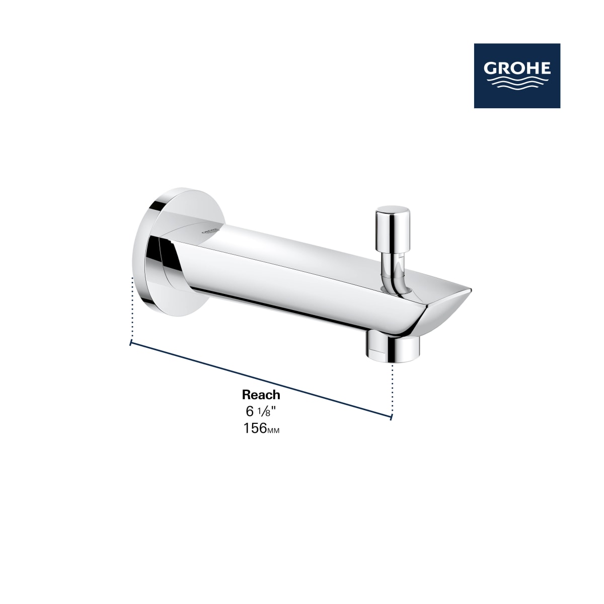 GROHE Grohe 13356003 Diverter Tub Spout in Grohe Chrome