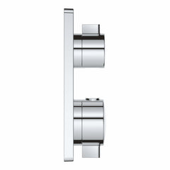 GROHE GROHE 24110000 Grohtherm Two Handle Thermostatic Valve Trim in StarLight Chrome