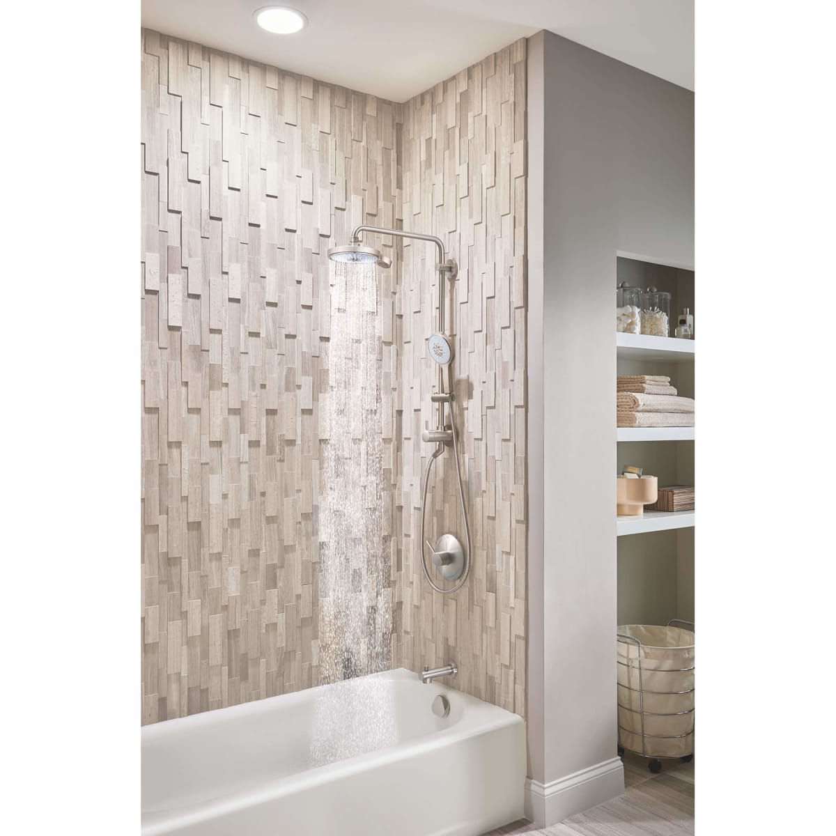 GROHE Grohe 26487EN0 25 Shower System in GROHE BRUSHED NICKEL