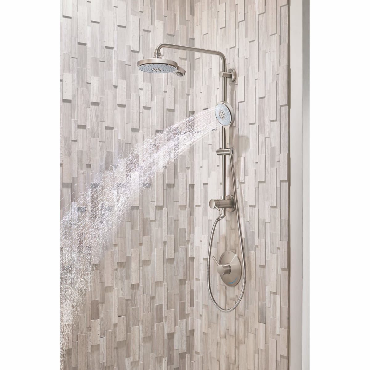 GROHE Grohe 26487EN0 25 Shower System in GROHE BRUSHED NICKEL