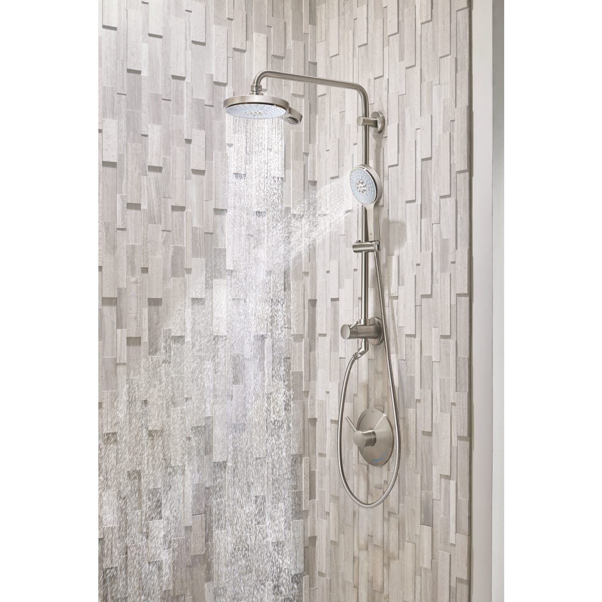 GROHE Grohe 26487EN0 25 Shower System in GROHE BRUSHED NICKEL