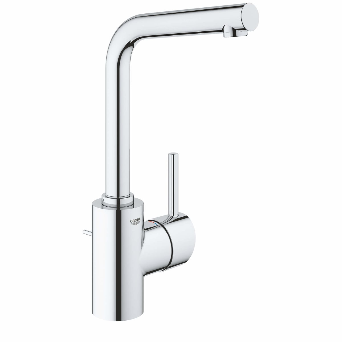 GROHE GROHE 23737002 Concetto Single Handle Monoblock Bathroom Sink Faucet in StarLight Chrome