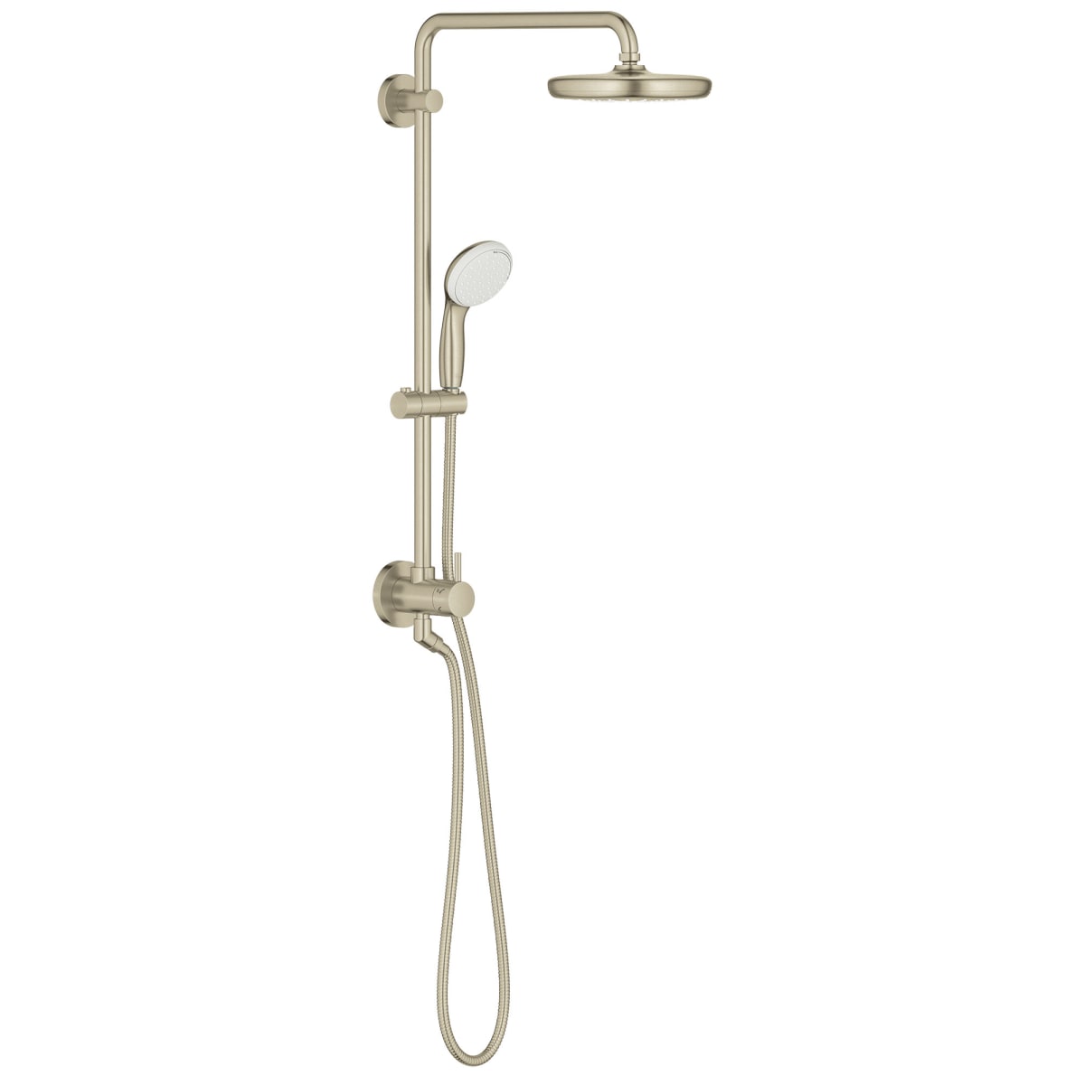 GROHE GROHE 26123EN1 Retro-Fit Single Handle Single Function Shower System in Brushed Nickel
