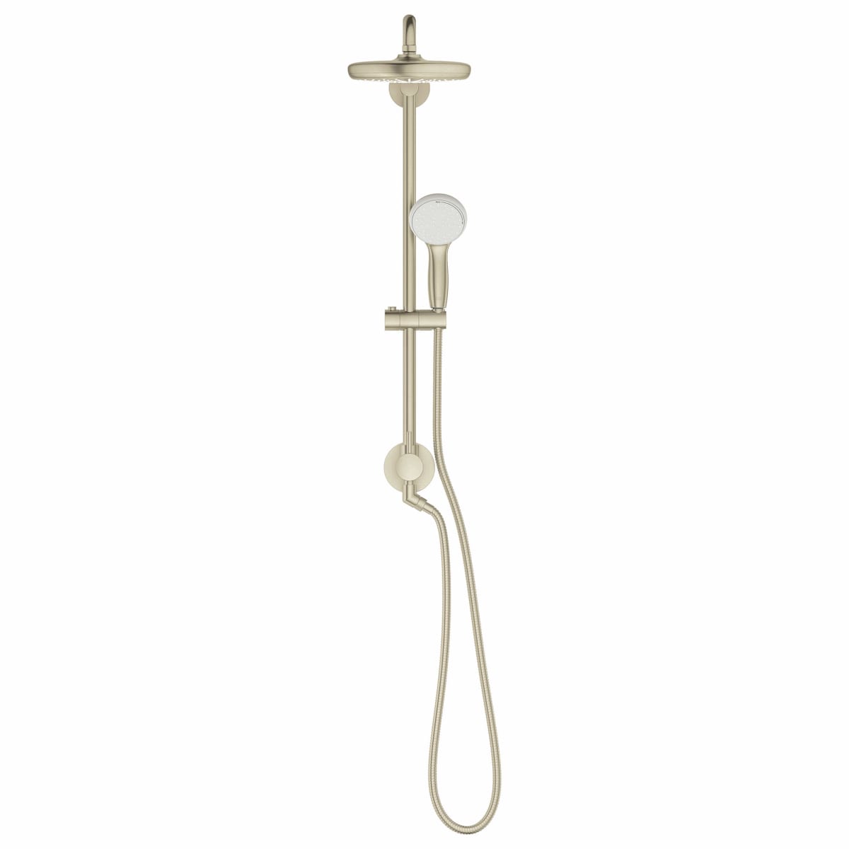 GROHE GROHE 26123EN1 Retro-Fit Single Handle Single Function Shower System in Brushed Nickel
