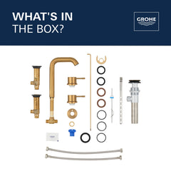 GROHE Grohe 20297ENA Essence Widespread Faucet 1.2 GPM
