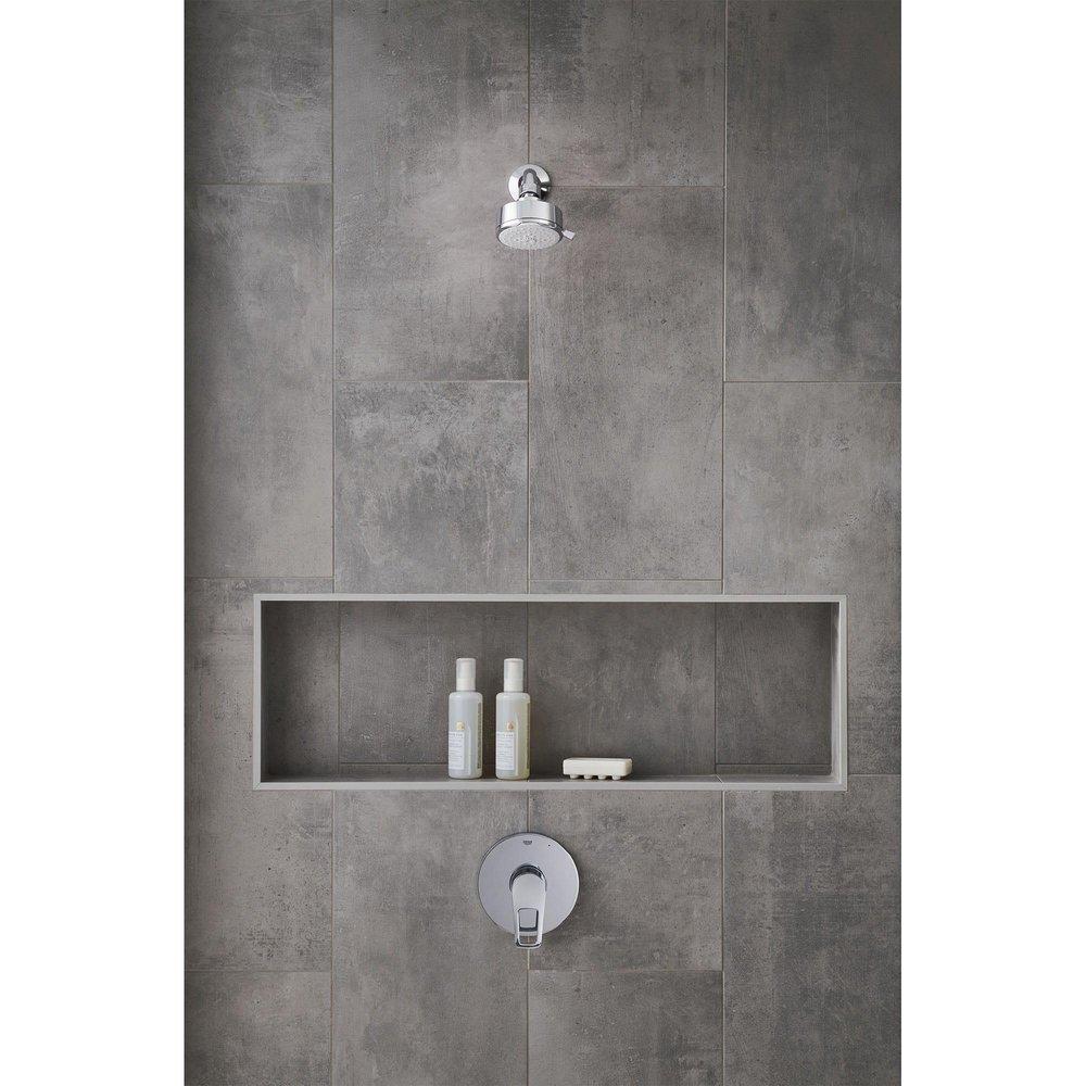 GROHE GROHE 19595001 BauLoop Single Handle Pressure Balancing Valve Trim in GROHE CHROME