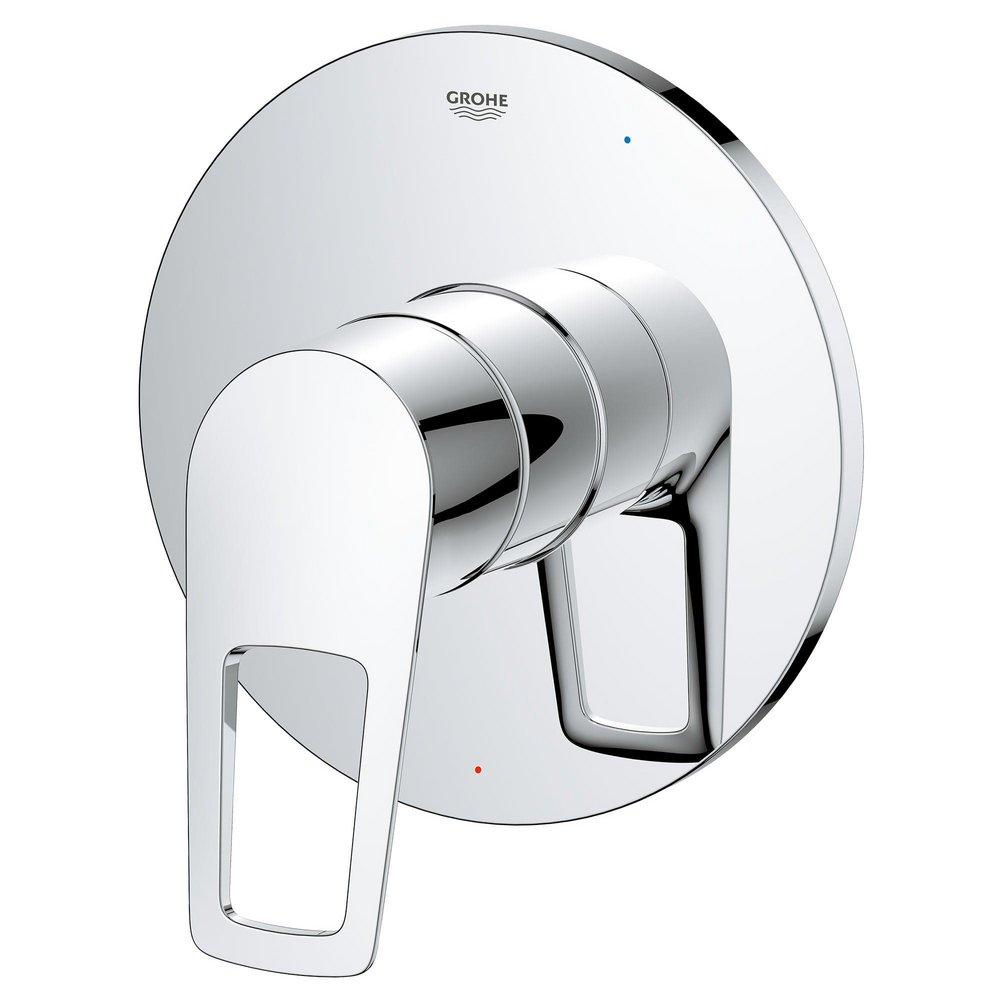 GROHE GROHE 19595001 BauLoop Single Handle Pressure Balancing Valve Trim in GROHE CHROME