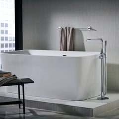 GROHE GROHE 2349100A Essence Single Handle Floor Mount Filler in Starlight Chrome