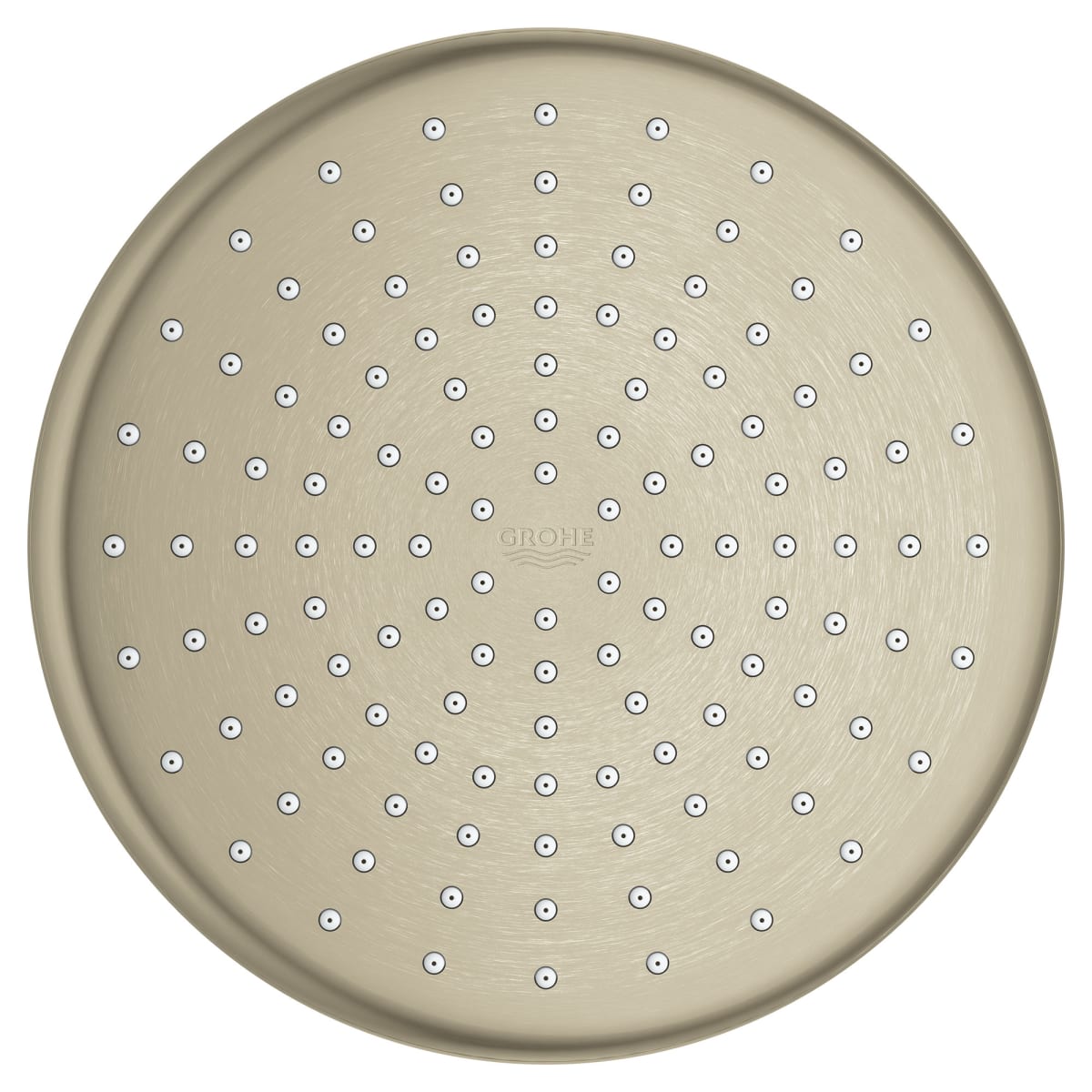 GROHE GROHE 26409EN0 Tempesta Single Function Showerhead in StarLight® Brushed Nickel