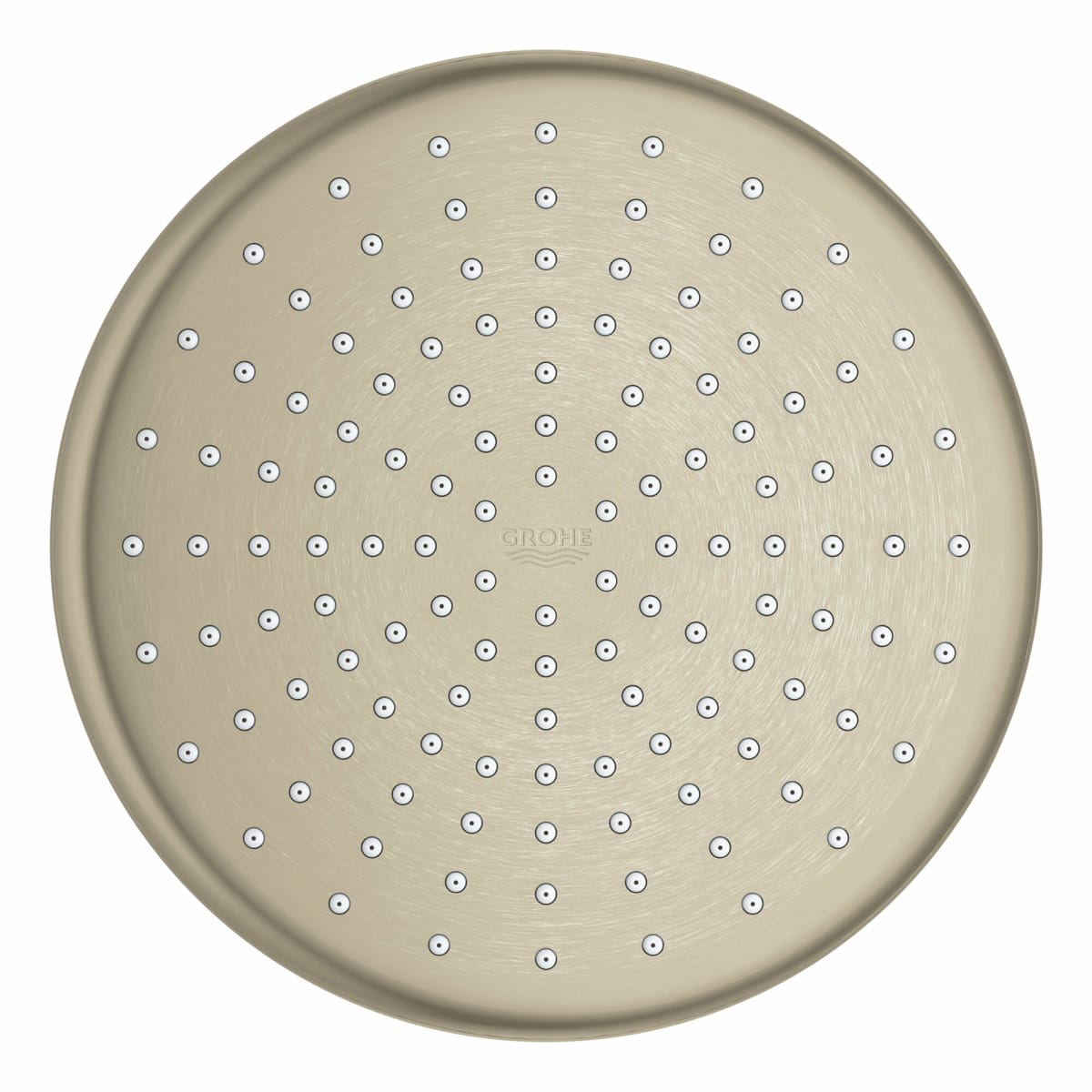 GROHE GROHE 26409EN0 Tempesta Single Function Showerhead in StarLight® Brushed Nickel