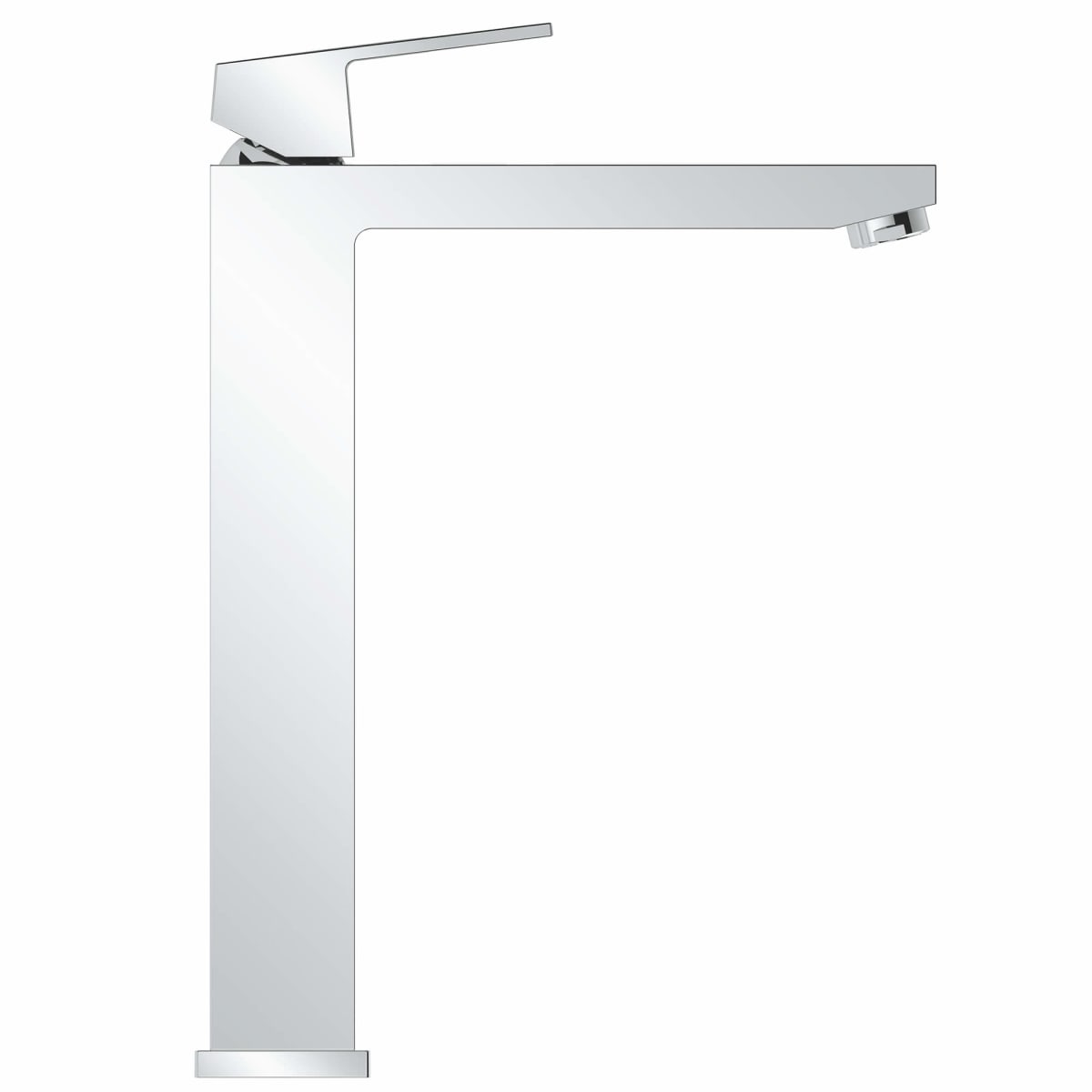 GROHE GROHE 23671000 Eurocube Single Handle Monoblock Vessel Filler Bathroom Sink Faucet 1.2 GPM