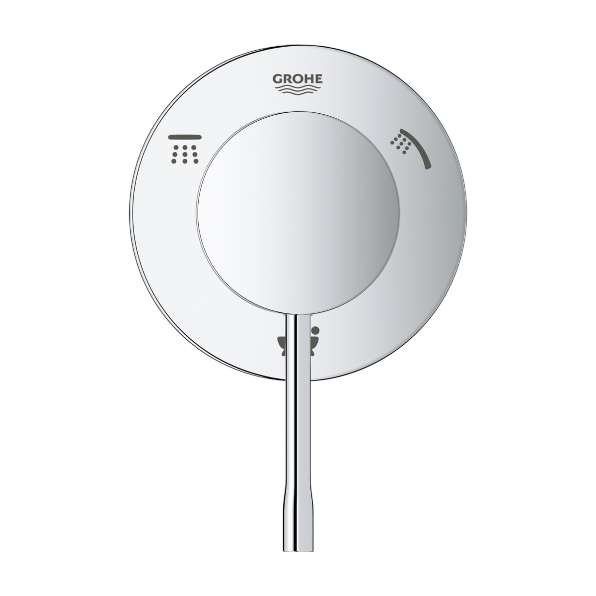 GROHE Grohe 29203001 3-Way Diverter Trim in Grohe Chrome