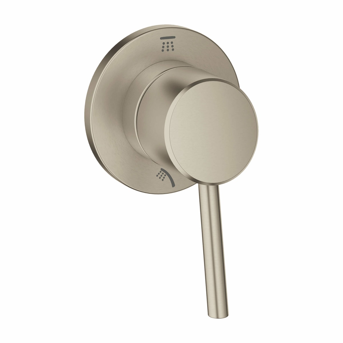 GROHE GROHE 29108EN1 Concetto Single Handle Diverter Valve Trim in StarLight Brushed Nickel