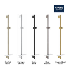GROHE Grohe 26603000 36 Shower Slide Bar in GROHE CHROME