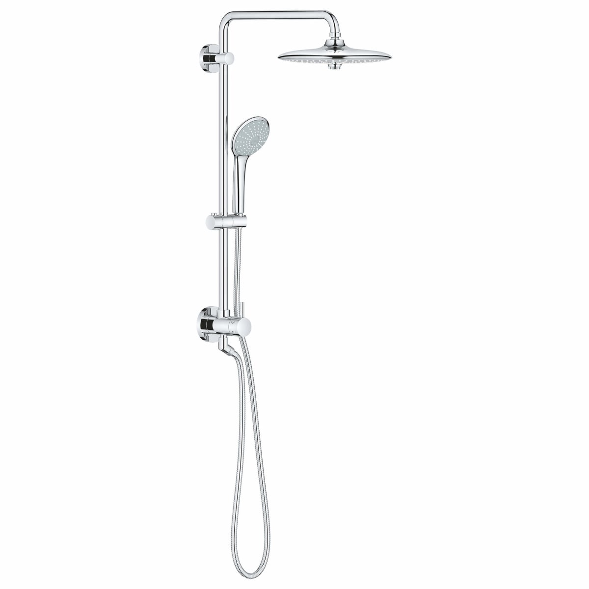 GROHE GROHE 27867001 Retro-Fit Single Handle Multi Function Shower System in StarLight Chrome