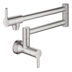 GROHE GROHE 31075DC2 Zedra Wall Mount Pot Filler in SuperSteel Infinity