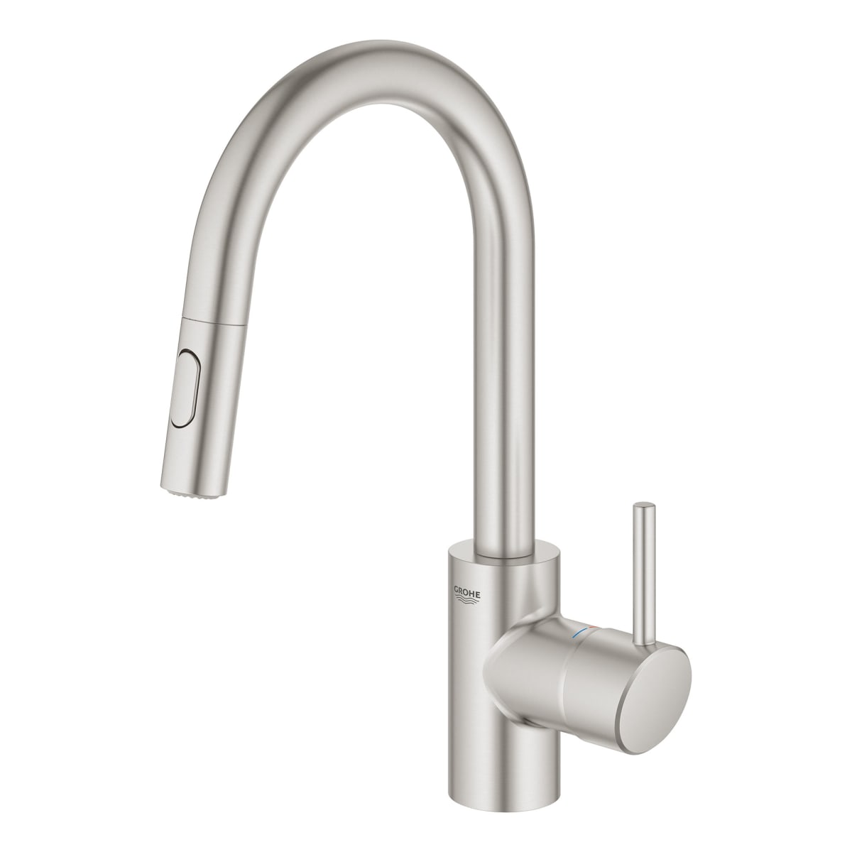 GROHE Grohe 31479DC1 Concetto Single-Handle Kitchen Faucet, SuperSteel InfinityFinish