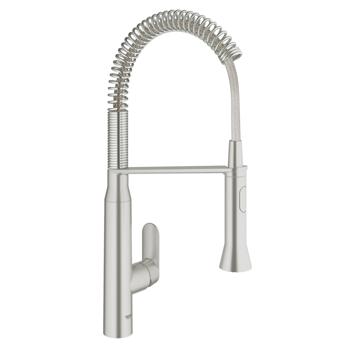 GROHE GROHE 31380DC0 K7 Single Handle Pull Out Kitchen Faucet in SuperSteel Infinity