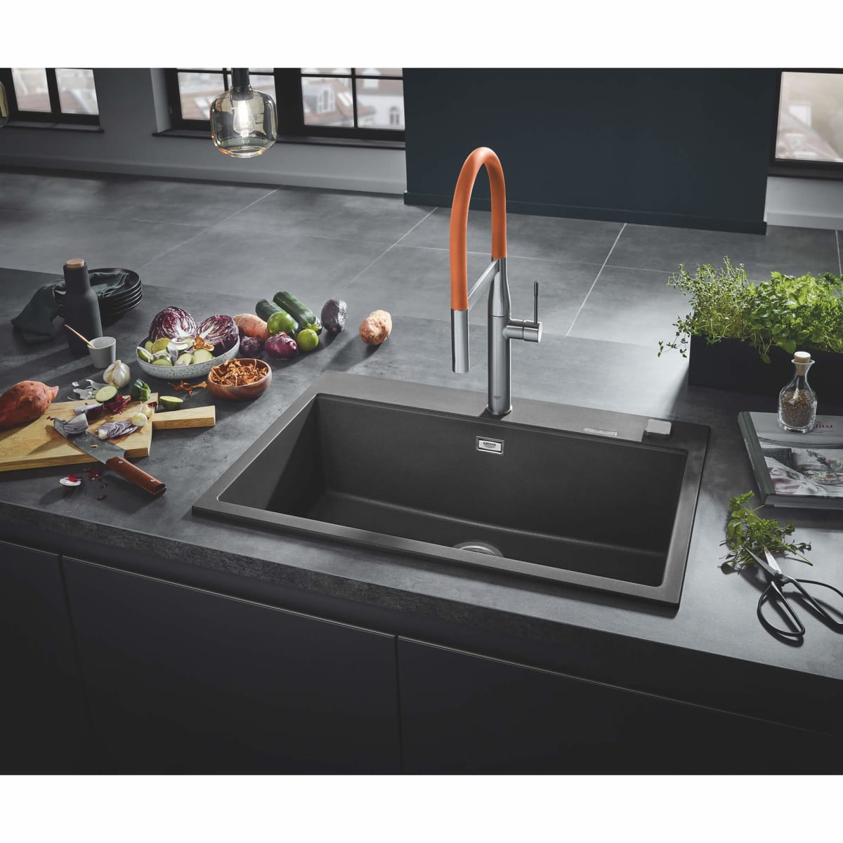 GROHE Grohe 30321YR0 GrohFlexx Kitchen Hose Spout Power EA