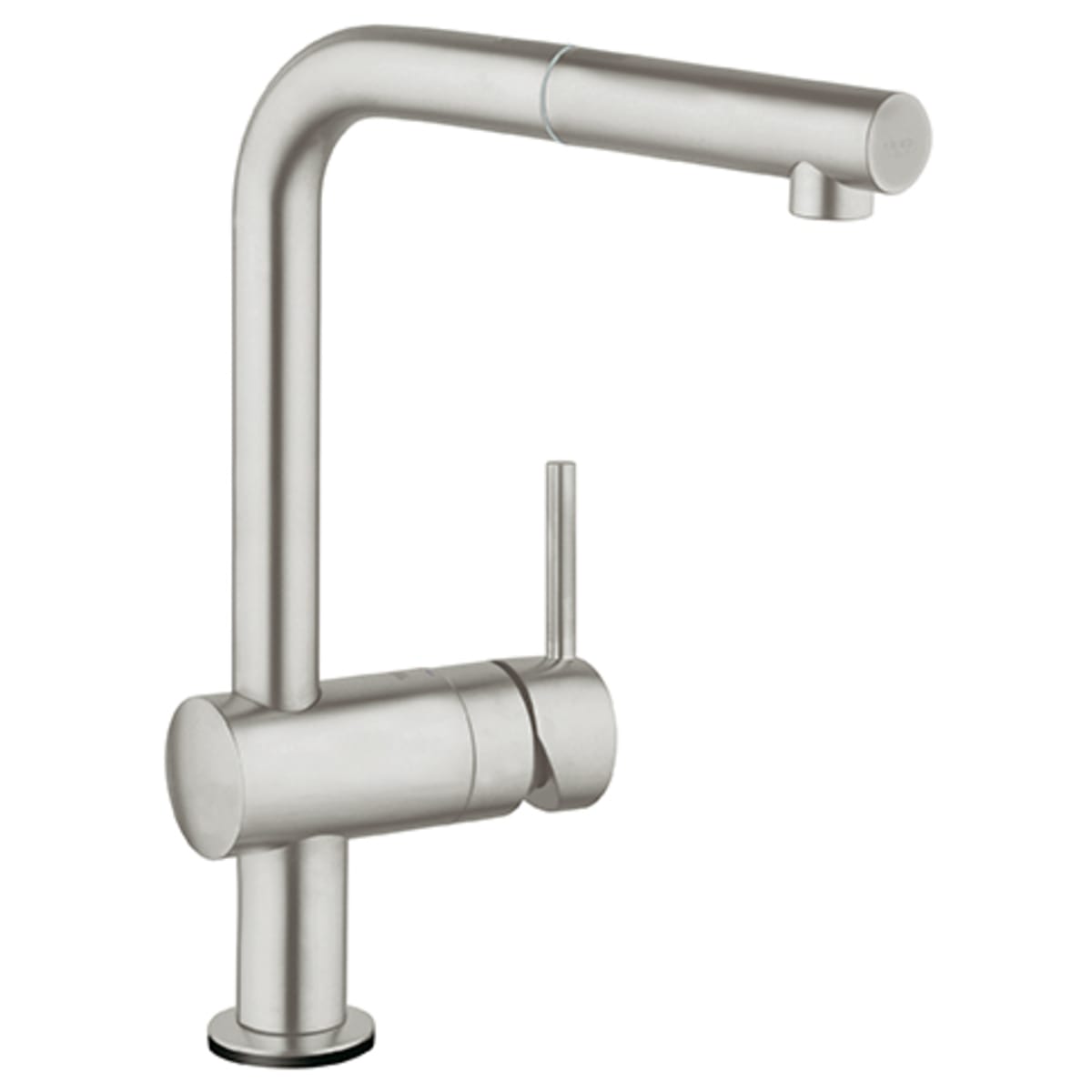 GROHE GROHE 30218DC1 Minta Touch Single Handle Pull Out Kitchen Faucet with Touch Activation in SuperSteel Infinity