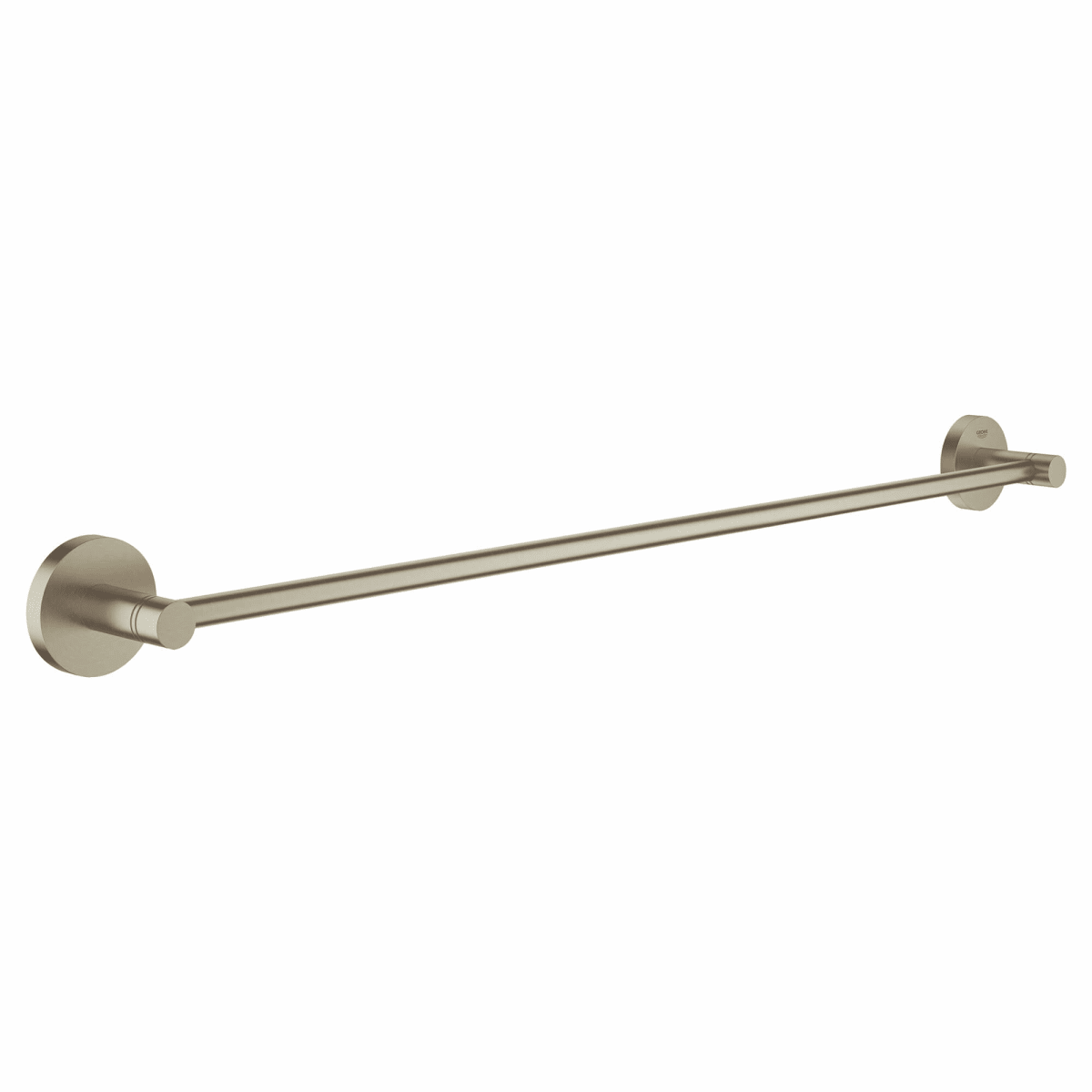 GROHE GROHE 40366EN1 Essentials 25-5/8 in. Towel Bar in Brushed Nickel