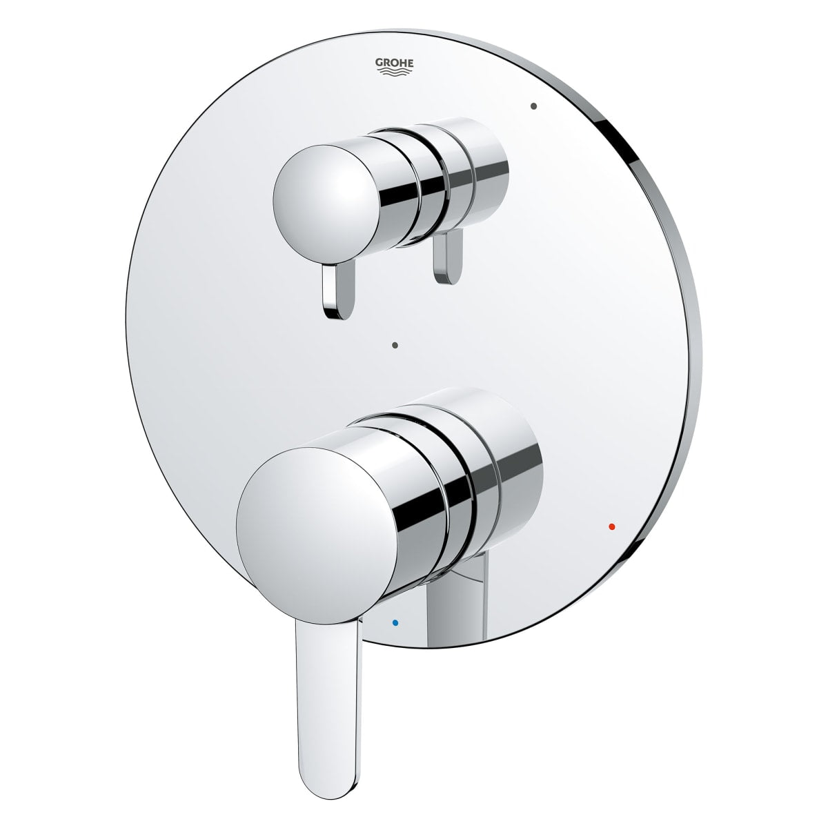 GROHE Grohe 29434000 Cosmopolitan Pressure Balance Valve Trim with 2-Way Diverter with Cartridge in Grohe Chrome