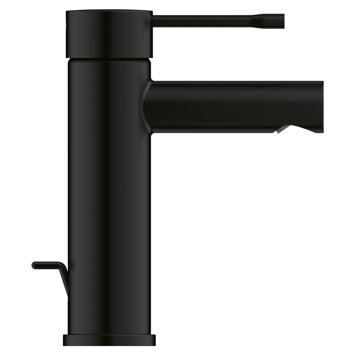 GROHE GROHE 322162431 Essence Single Handle Centerset Bathroom Sink Faucet in Matte Black