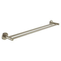 GROHE GROHE 40802EN1 Essentials 23-5/8 in. Towel Bar in Brushed Nickel