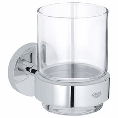 GROHE GROHE 40447001 Essentials Crystal Glass Tumbler with Holder