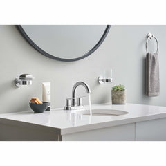 GROHE GROHE 40447001 Essentials Crystal Glass Tumbler with Holder